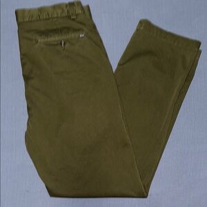 POLO RL & Co. Relaxed Fit 33X32 RN 41381 EUC Olive Green